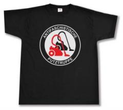 Zum T-Shirt "Antifaschistische Putztruppe" für 15,00 € gehen.