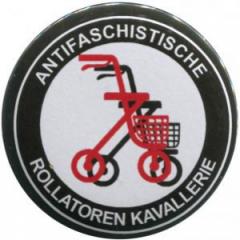 Zum 25mm Button "Antifaschistische Rollatoren Kavallerie" für 0,90 € gehen.