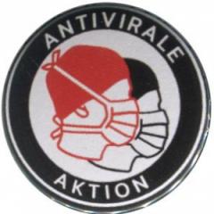 Zum 50mm Magnet-Button "Antivirale Aktion - Mundmasken" für 3,00 € gehen.