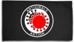 Zur Fahne / Flagge (ca. 150x100cm) "Antivirale Aktion" für 25,00 € gehen.