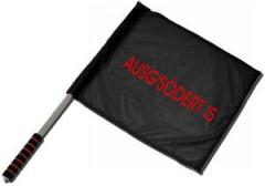 Zum/zur  Fahne / Flagge (ca. 40x35cm) "Ausg'Södert is" für 15,00 € gehen.