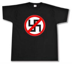 Zum T-Shirt "Durchgestrichenes Hakenkreuz" für 15,00 € gehen.