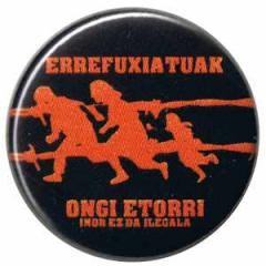 Zum 50mm Magnet-Button "Errefuxiatuak Ongi Etorri" für 3,00 € gehen.