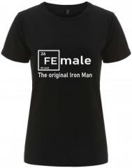 Zum tailliertes Fairtrade T-Shirt "Female - weiß" für 18,10 € gehen.