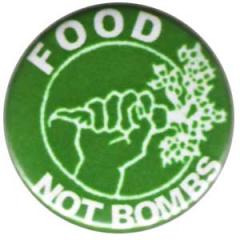 Zum 50mm Magnet-Button "Food not bombs" für 3,00 € gehen.