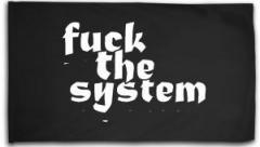 Zur Fahne / Flagge (ca. 150x100cm) "Fuck the System" für 25,00 € gehen.