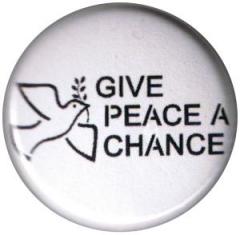 Zum 50mm Button "Give peace a chance" für 1,40 € gehen.