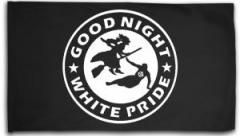 Zur Fahne / Flagge (ca. 150x100cm) "Good night white pride - Hexe" für 25,00 € gehen.