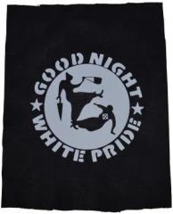 Zum Rückenaufnäher "Good Night White Pride - Oma" für 3,00 € gehen.
