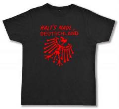 Zum Fairtrade T-Shirt "Halt's Maul Deutschland" für 19,45 € gehen.