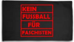 Zur Fahne / Flagge (ca. 150x100cm) "Kein Fußball für Faschisten" für 25,00 € gehen.