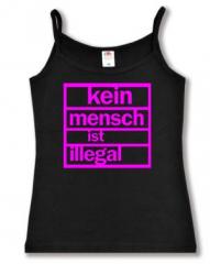 Zum Trägershirt "Kein Mensch ist illegal (pink)" für 15,00 € gehen.