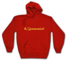 Zum Kapuzen-Pullover "Kommunist!" für 30,00 € gehen.