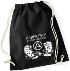 Zum Sportbeutel "Libertad presos obreros!" für 9,00 € gehen.