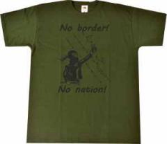 Zum T-Shirt "No Border! No Nation! (w)" für 14,00 € gehen.