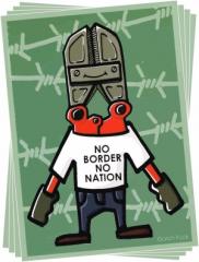 Zum Aufkleber-Paket "No Border, No Nation" für 2,00 € gehen.