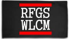 Zur Fahne / Flagge (ca. 150x100cm) "RFGS WLCM" für 25,00 € gehen.