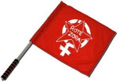 Zum/zur  Fahne / Flagge (ca. 40x35cm) "Rote Zora" für 15,00 € gehen.