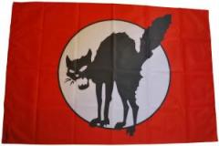 Zur Fahne / Flagge (ca. 150x100cm) "Schwarze Katze (mit Kreis)" für 25,00 € gehen.