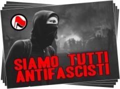 Zum Aufkleber-Paket "Siamo Tutti Antifascisti" für 2,00 € gehen.