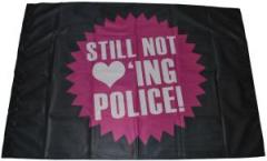 Zur Fahne / Flagge (ca. 150x100cm) "Still not loving Police!" für 25,00 € gehen.