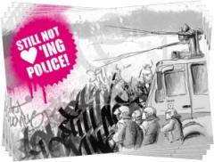 Zum Aufkleber-Paket "Still Not Loving Police!" für 2,00 € gehen.