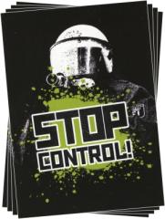 Zum Aufkleber-Paket "Stop Control!" für 2,00 € gehen.