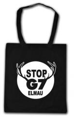 Zur Baumwoll-Tragetasche "Stop G7 Elmau" für 8,00 € gehen.