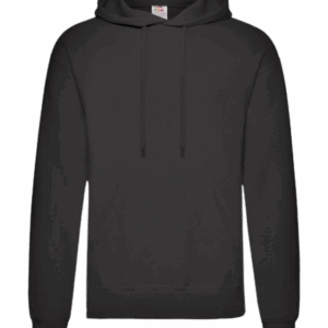 Hoodie Basic - Schwarz